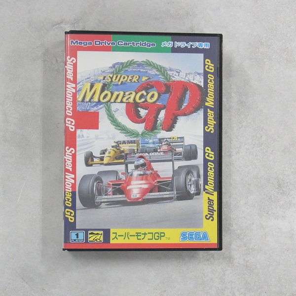 【中古ソフト】メガドライブ│スーパーモナコGP
