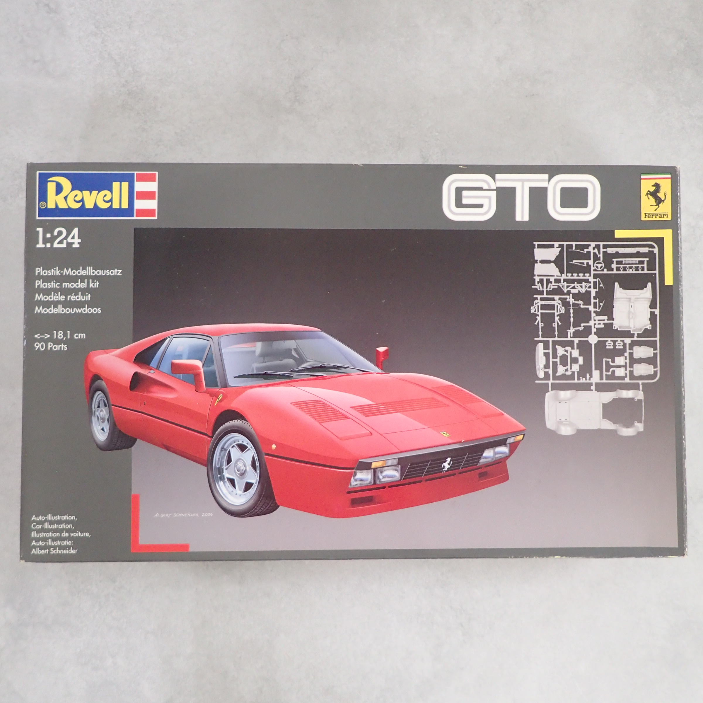 レベル 1/24 フェラーリ GTO 07371
