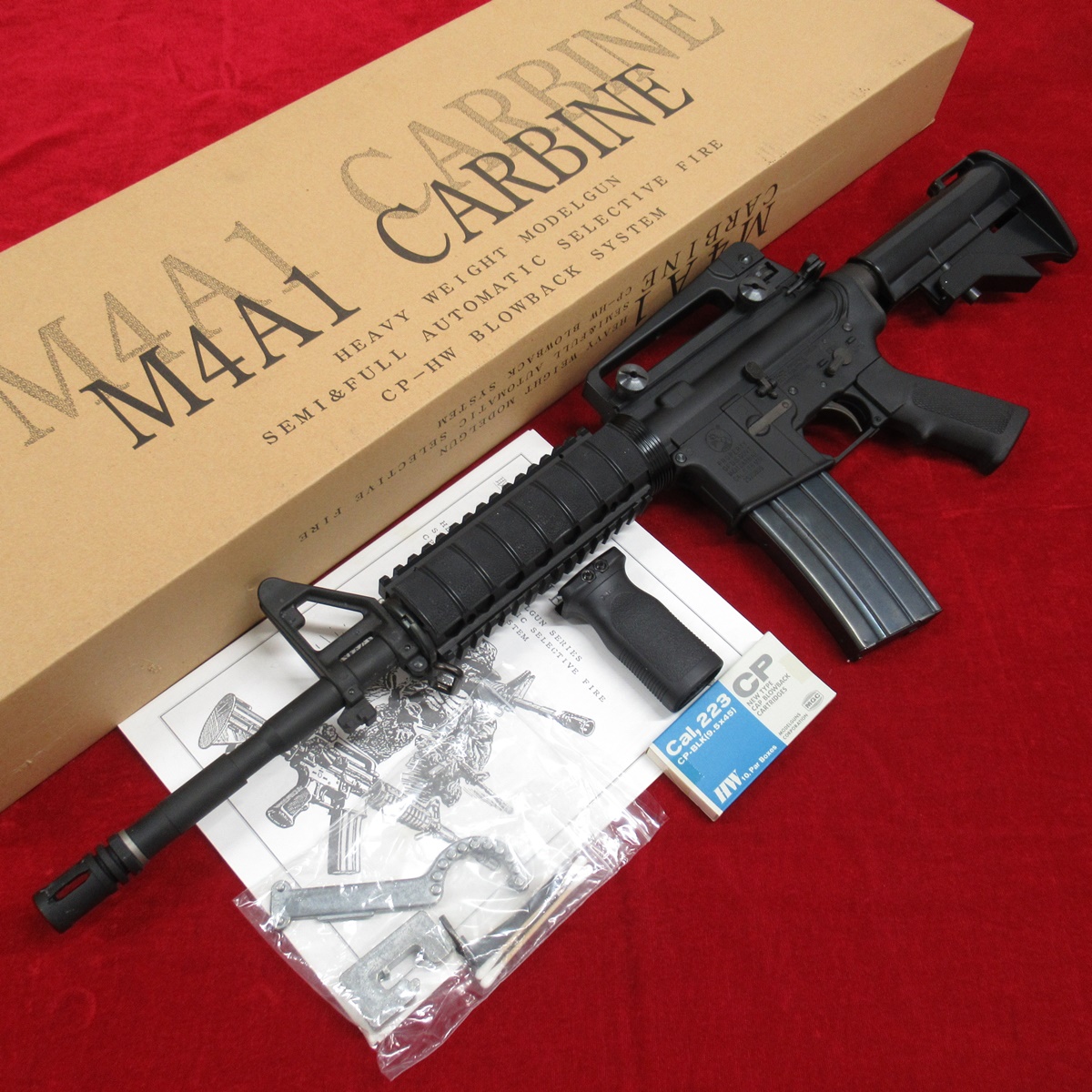■ 美品  MGC モデルガン M4A1 HW RISカスタム