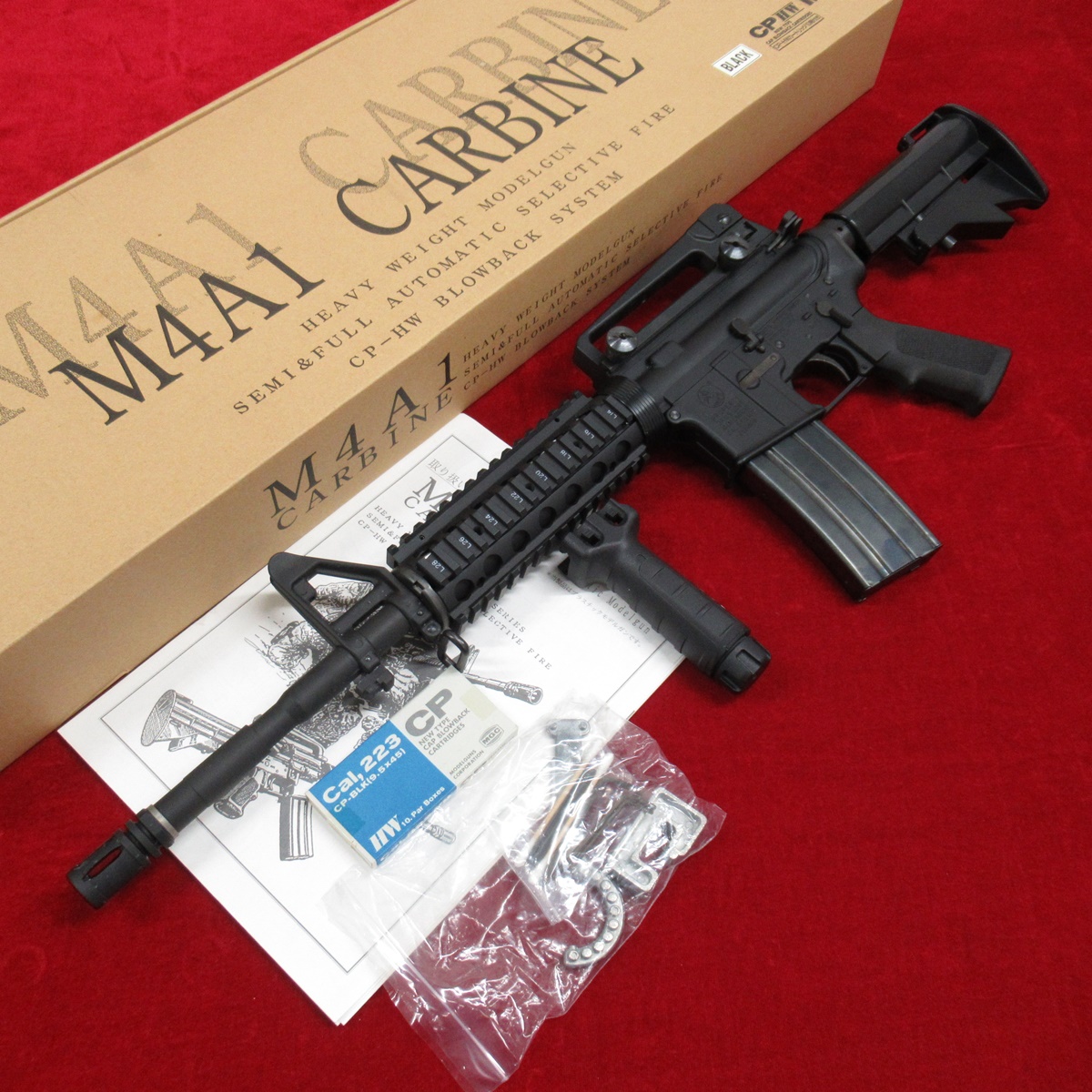 ■ 美品  MGC モデルガン M4A1 HW RISカスタム