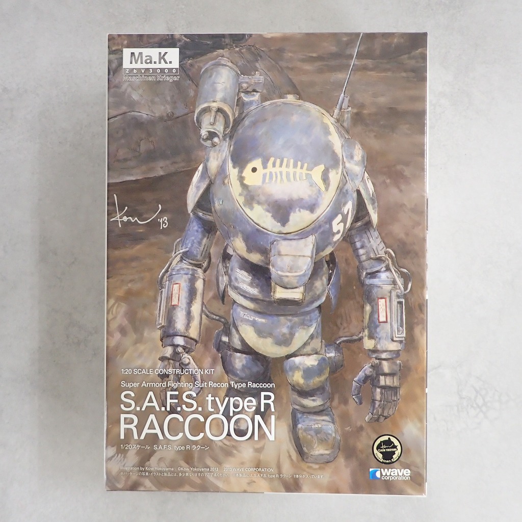 ウェーブ 1/20 マシーネンクリーガー S.A.F.S. TypeRラクーン