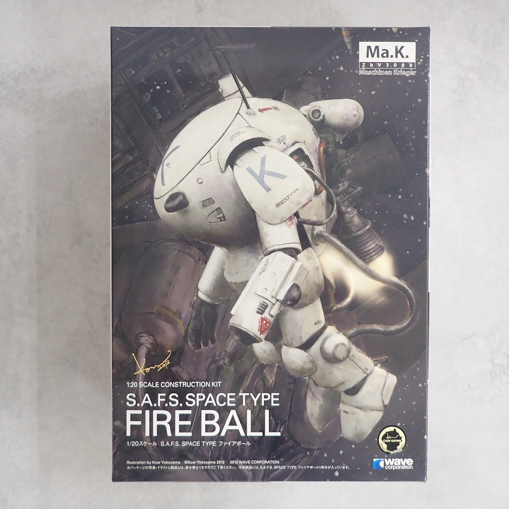 ウェーブ 1/20 マシーネンクリーガー S.A.F.S. SPACE TYPE ファイアボール