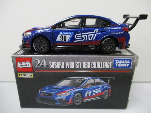 トミカ プレミアム 24 スバル WRX STI NBR CHALLENGE ※箱イタミあり