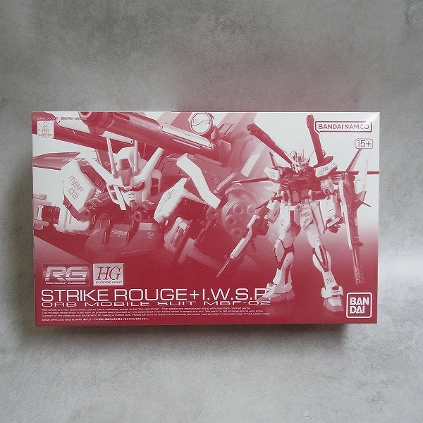 RG 1/144 ストライクルージュ + HG 1/144 I.W.S.P.