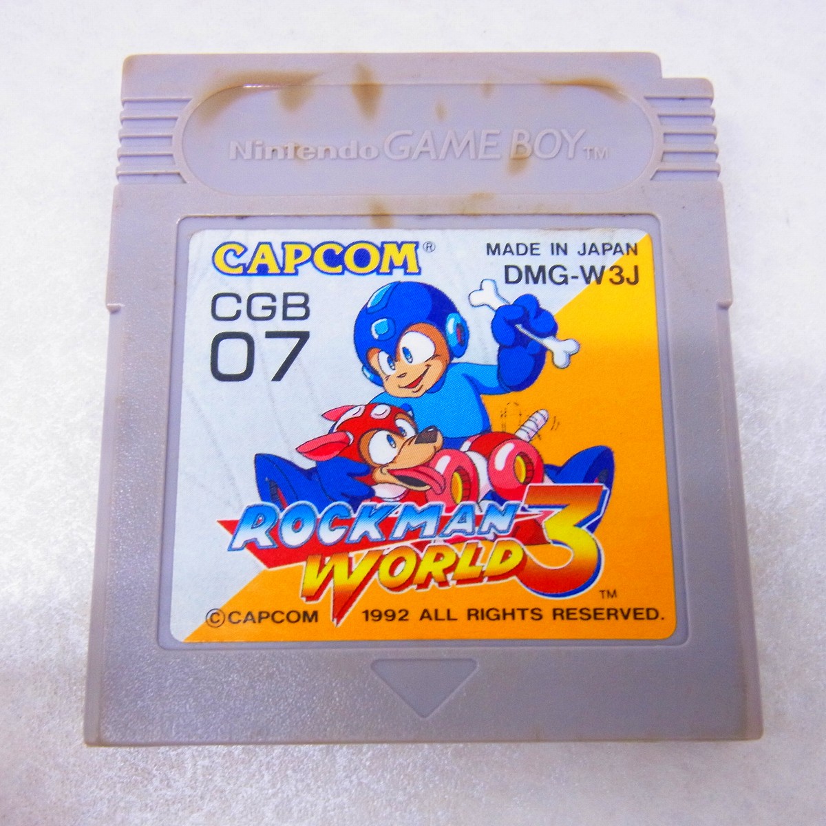 【中古ソフト】ゲームボーイ｜ロックマンワールド3 ROCKMAN WORLD 3