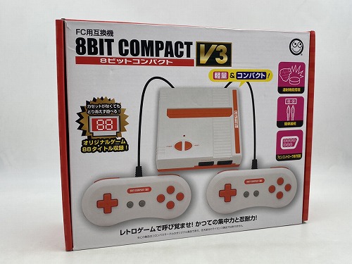 【中古ハード】8BIT COMPACT V3 ソフト1本セット