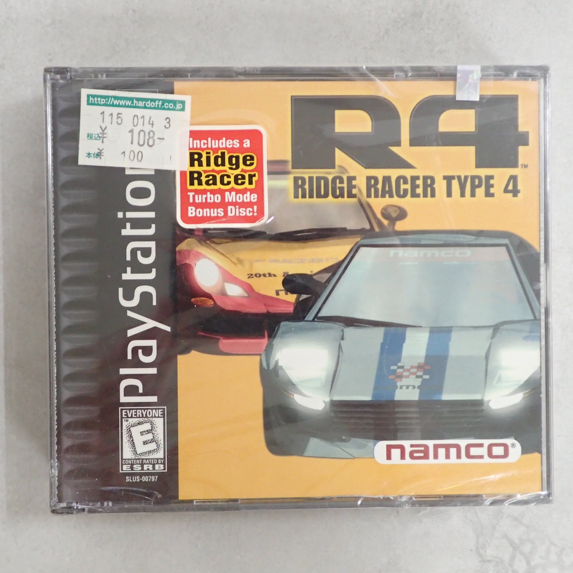 【中古ソフト】PlayStation│R4 RIDGE RACER TYPE 4 北米版