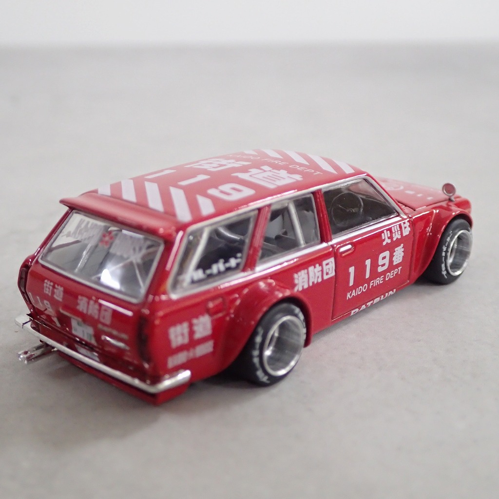 KAIDO HOUSE 街道 ピンバッジ　赤　red BEEP ゲームグッズ通販 / KAIDO HOUSE MINI GT TSM 1/64 ダットサン510