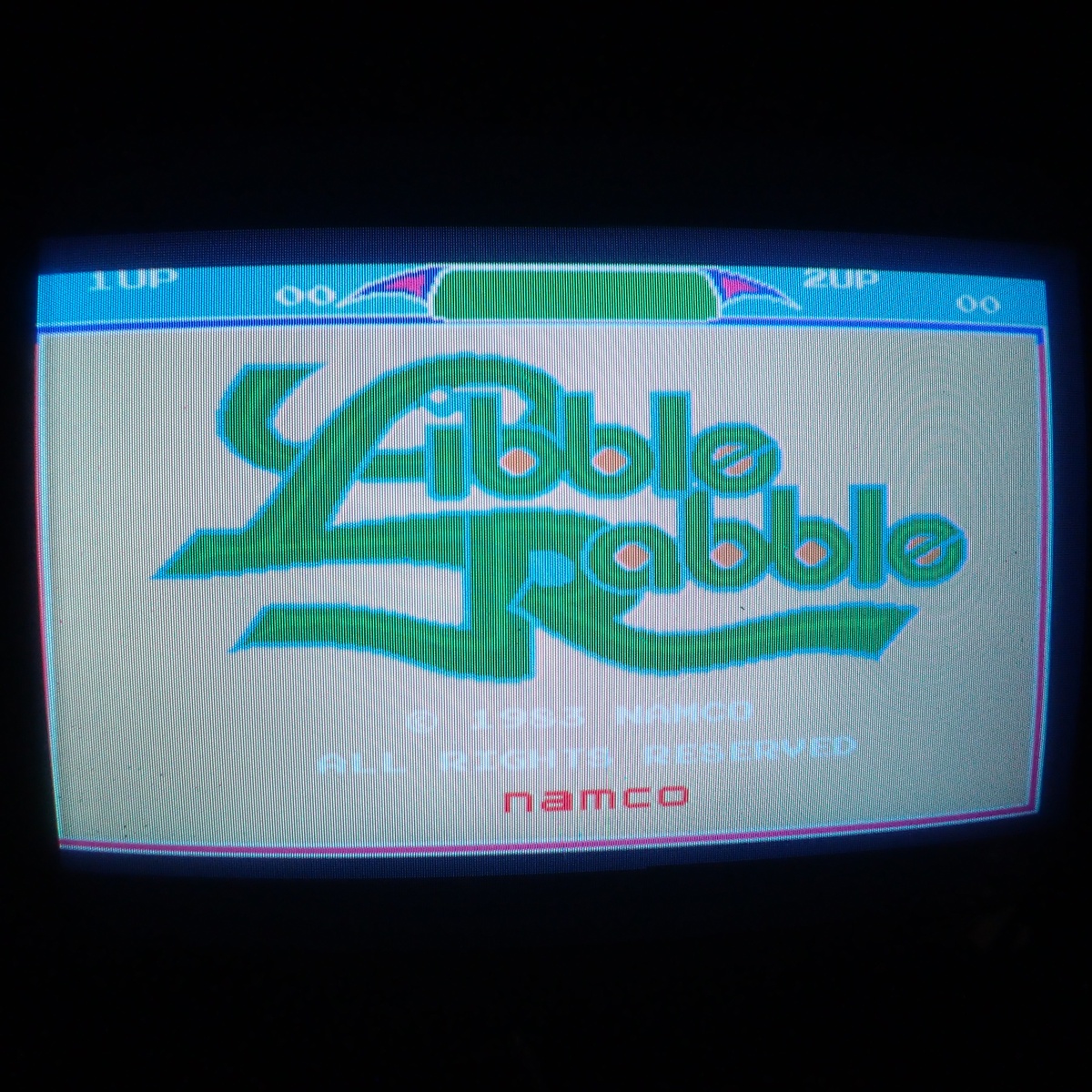 【中古アーケード基板】ナムコ/NAMCO リブルラブル LIBBLE RABBLE 動作確認用ハーネス付
