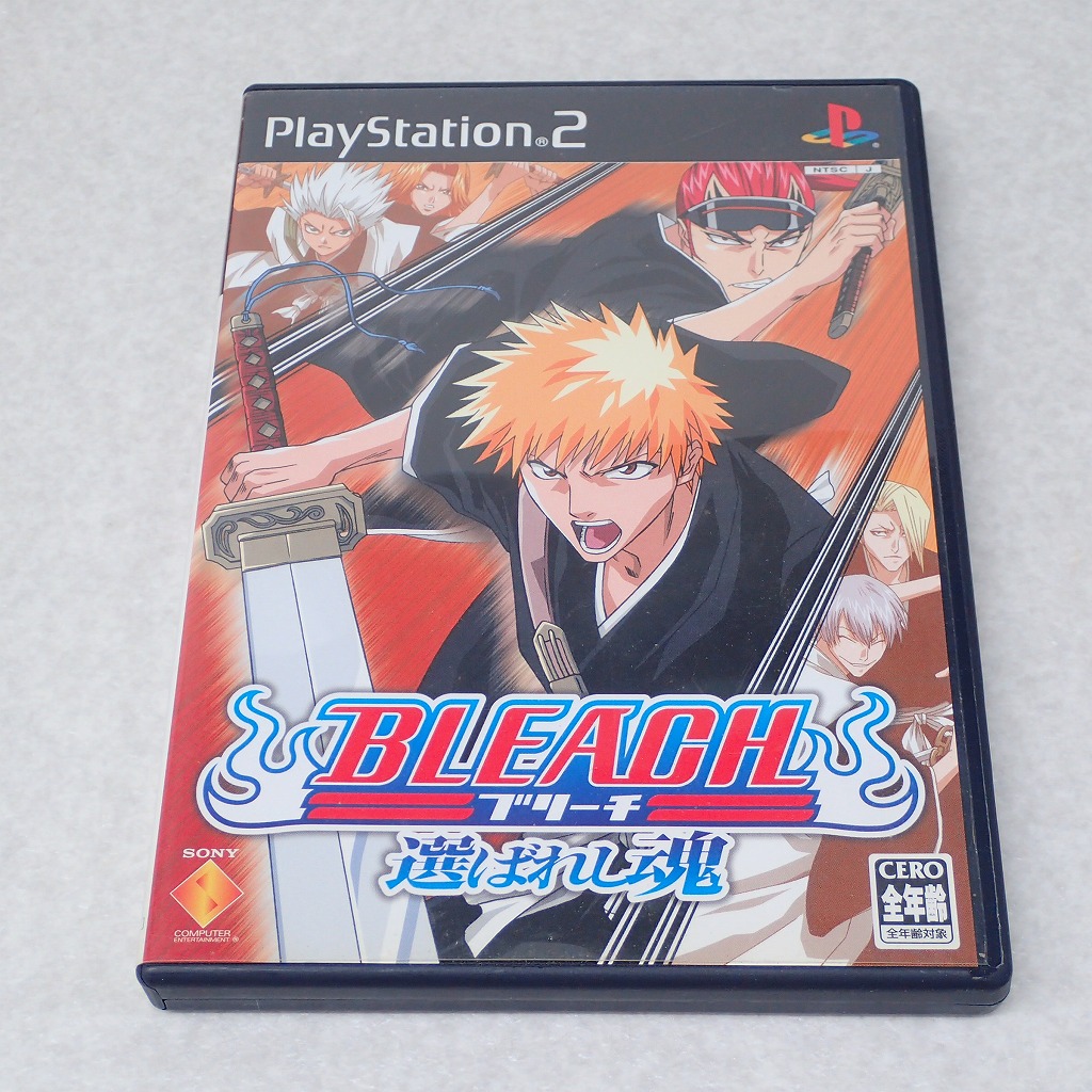 【中古ソフト】PlayStation2｜BLEACH 選ばれし魂 ブリーチ