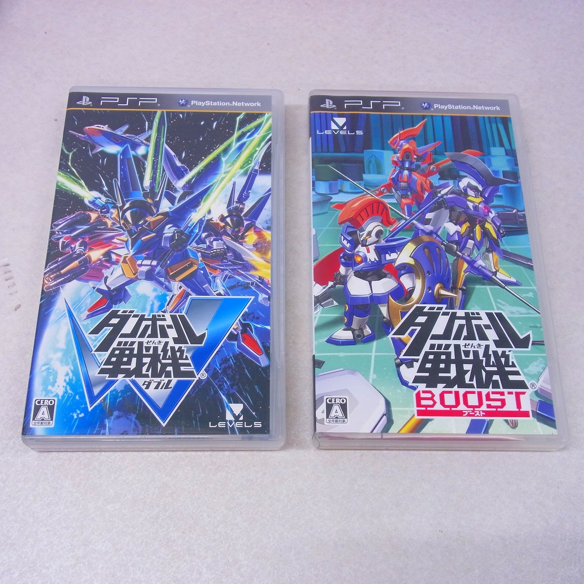 【中古ソフト】PSP｜ダンボール戦機 ダブル W/ブースト BOOST まとめて2本セット
