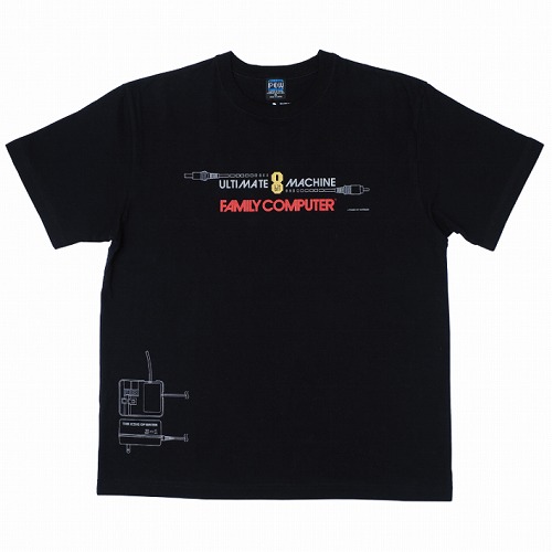 ファミリーコンピュータ / 8bit展開図Tシャツ / Mサイズ