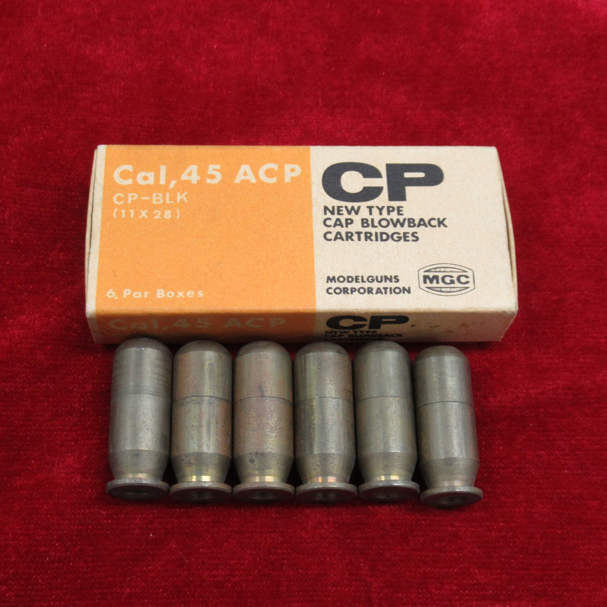 MGC カートリッジ .45ACP CP-BLK コルトガバメント