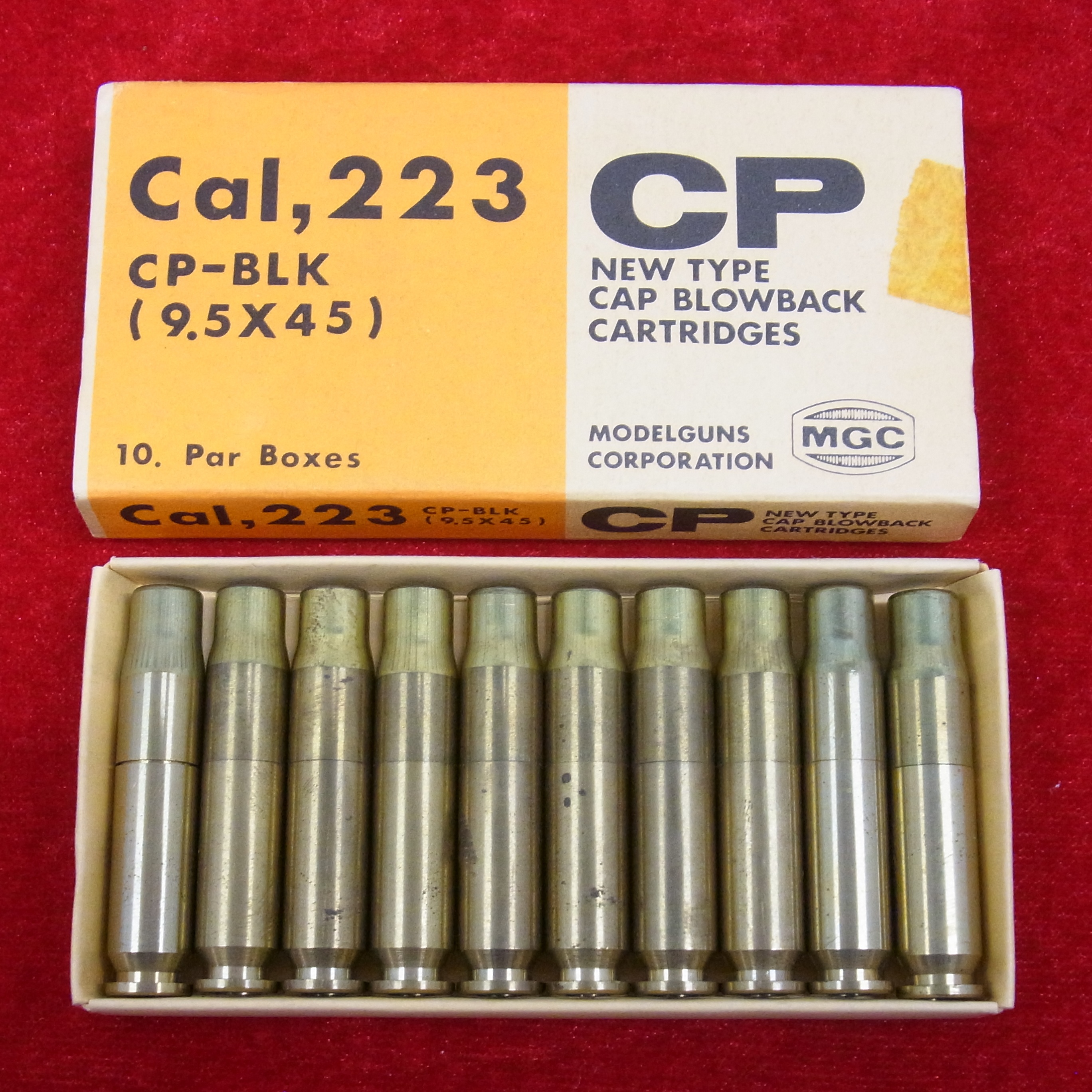 MGC カートリッジ Cal223 CP-BLK 9.5×45 10発