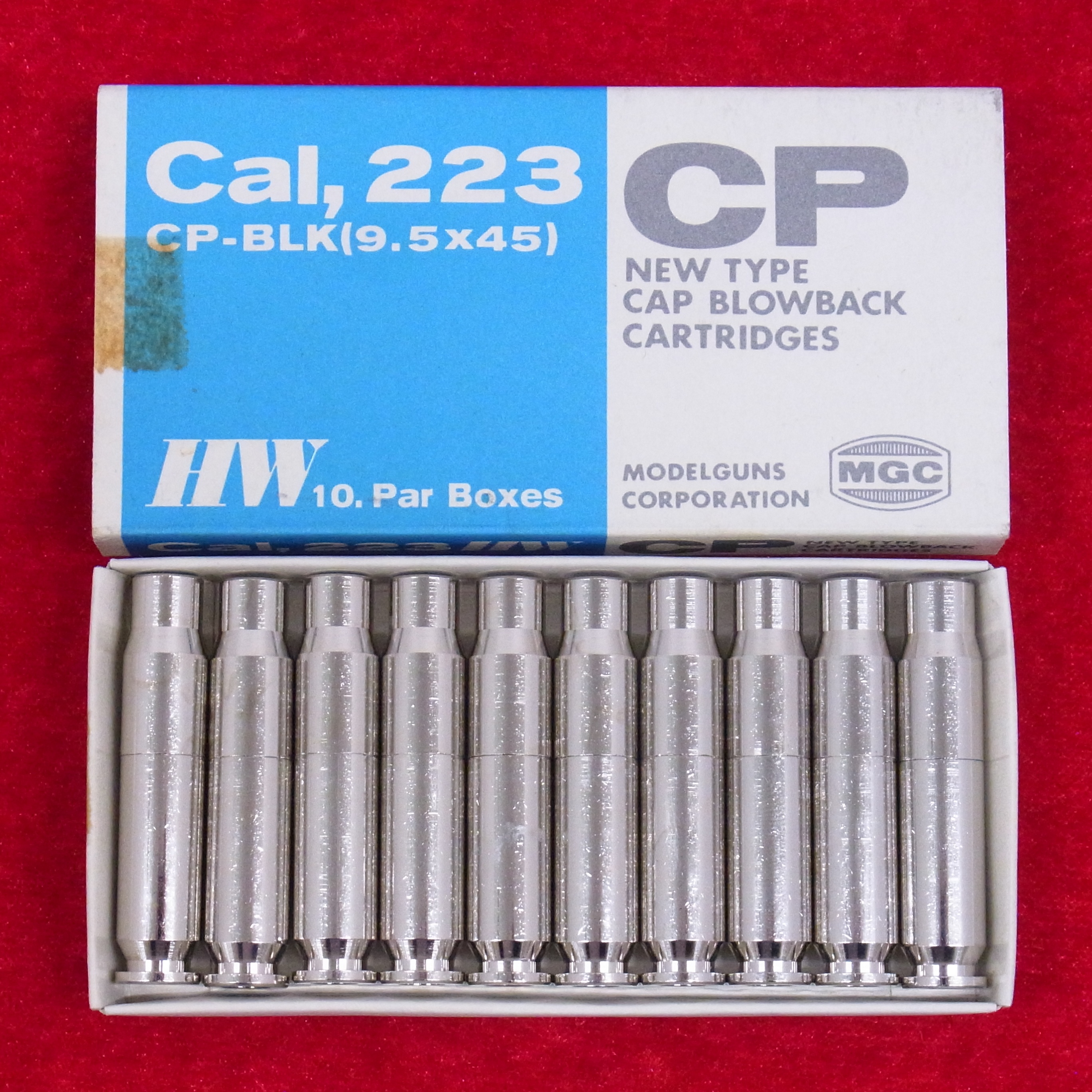 MGC カートリッジ Cal223 HW CP-BLK 9.5×45 10発