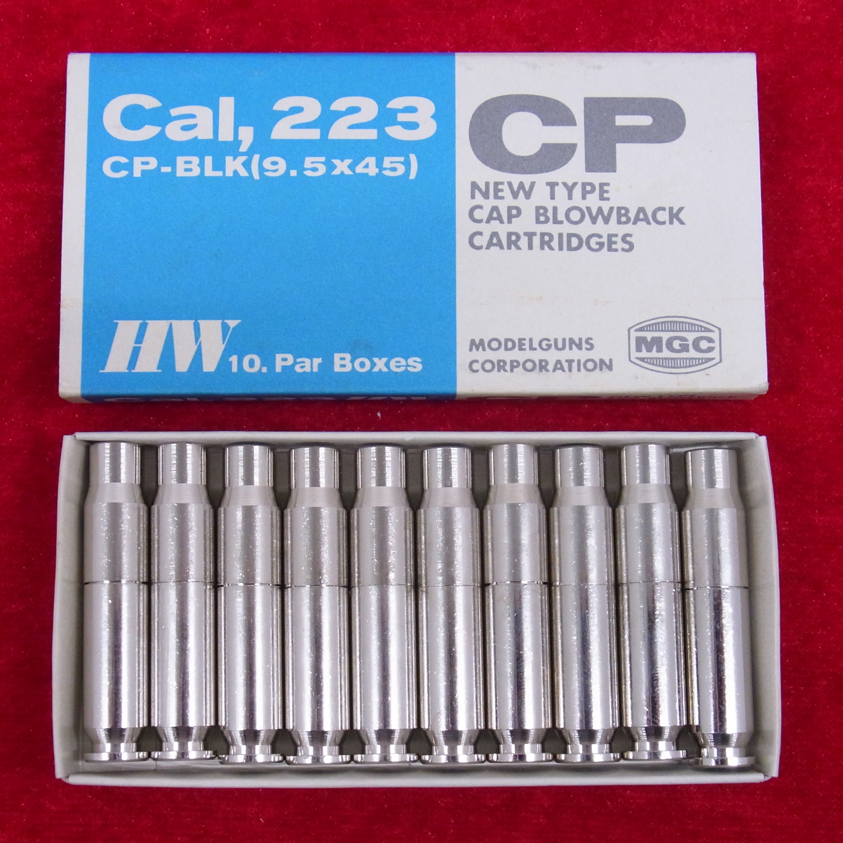 MGC カートリッジ Cal223 HW CP-BLK 9.5×45 10発