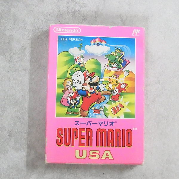 【中古ソフト】ファミコン│スーパーマリオ USA 箱付
