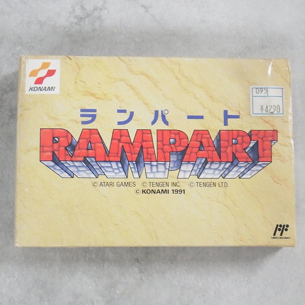 【中古ソフト】ファミコン│ランパート 箱付