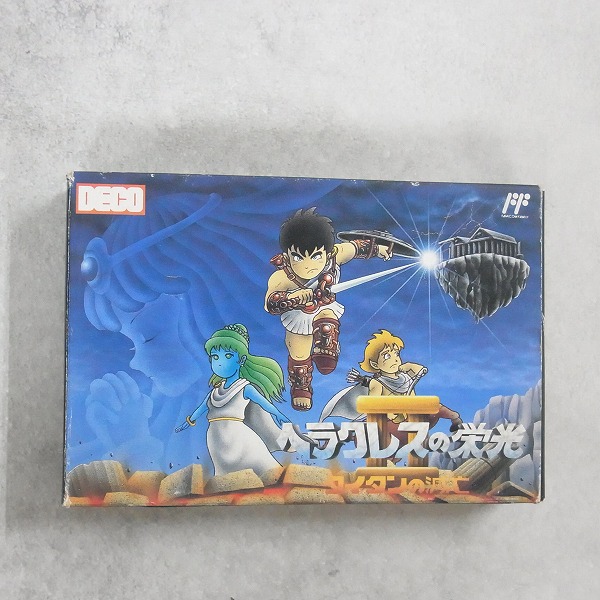 【中古ソフト】ファミコン│ヘラクレスの栄光 タイタンの滅亡 箱付