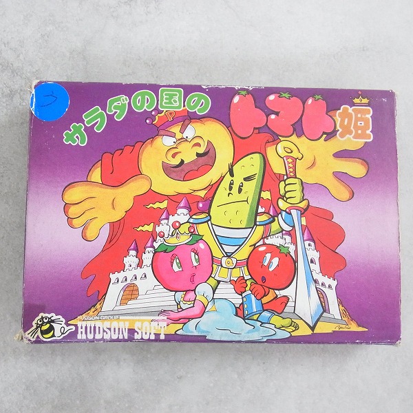 【中古ソフト】ファミコン│サラダの国のトマト姫 箱付