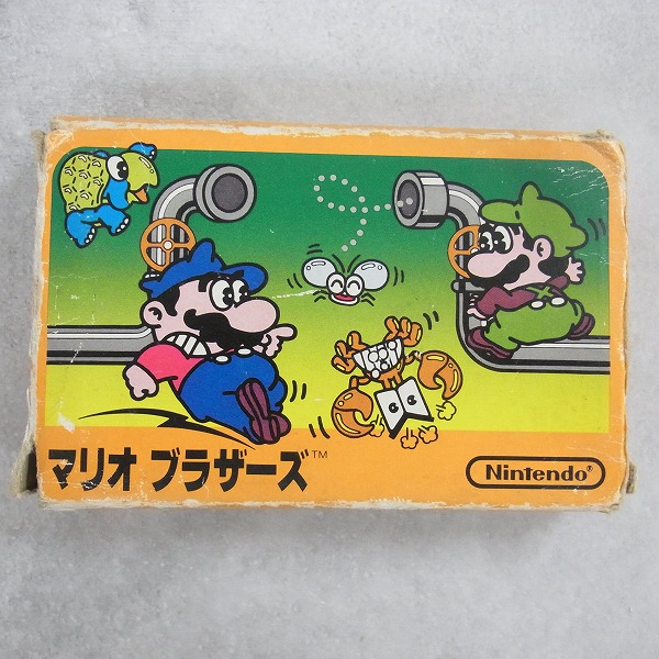 【中古ソフト】ファミコン│マリオブラザーズ 箱付