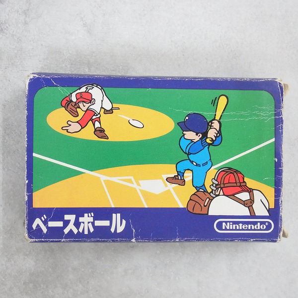 【中古ソフト】ファミコン│ベースボール 箱付