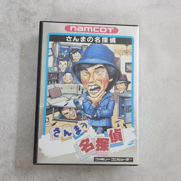 【中古ソフト】ファミコン│さんまの名探偵 箱付