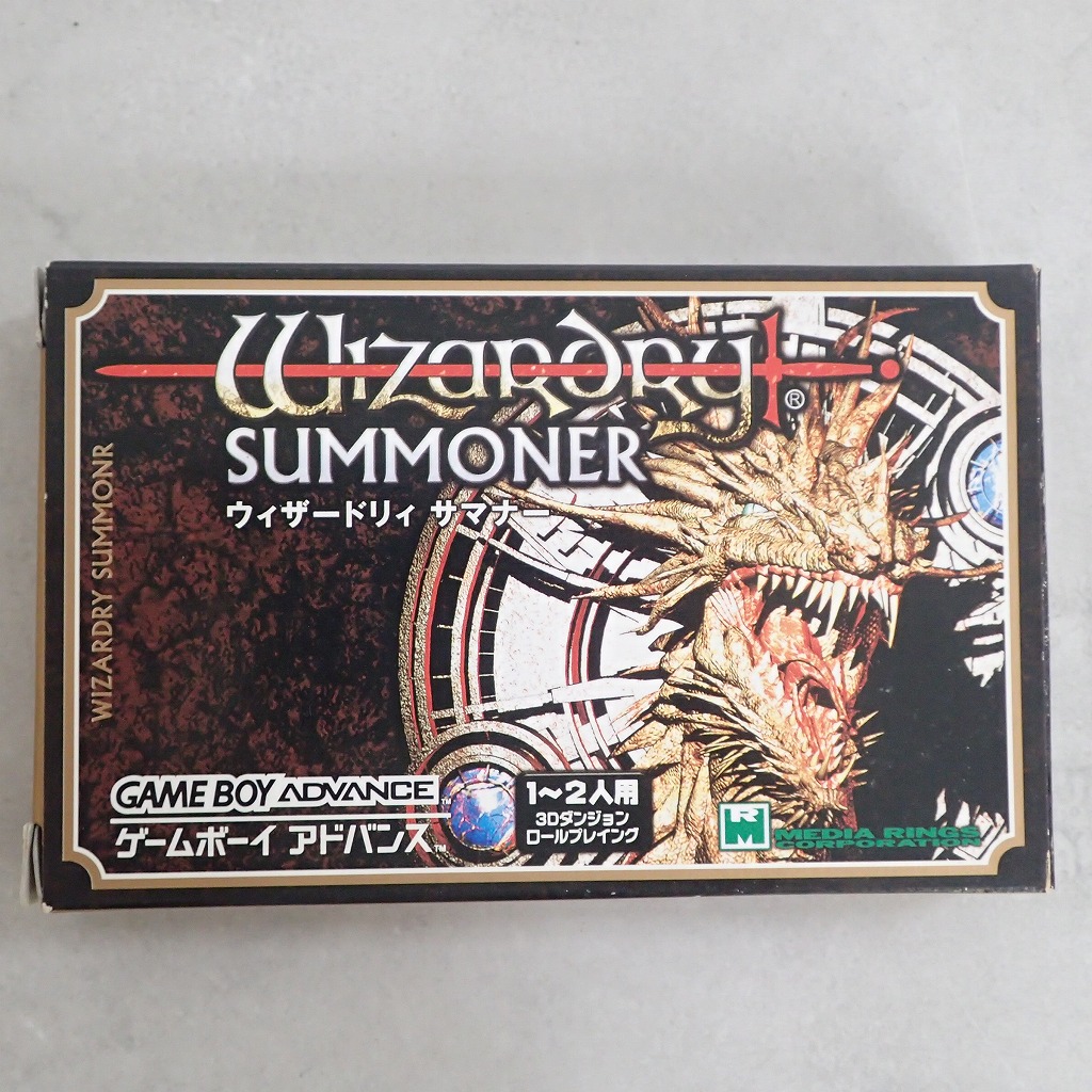 【中古ソフト】ゲームボーイアドバンス│ウィザードリィ サマナー