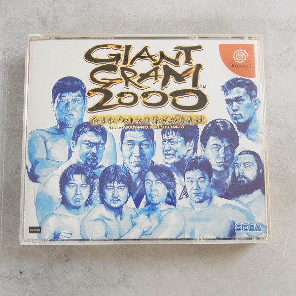【中古ソフト】ドリームキャスト│ジャイアントグラム2000全日本プロレス3栄光の勇者達