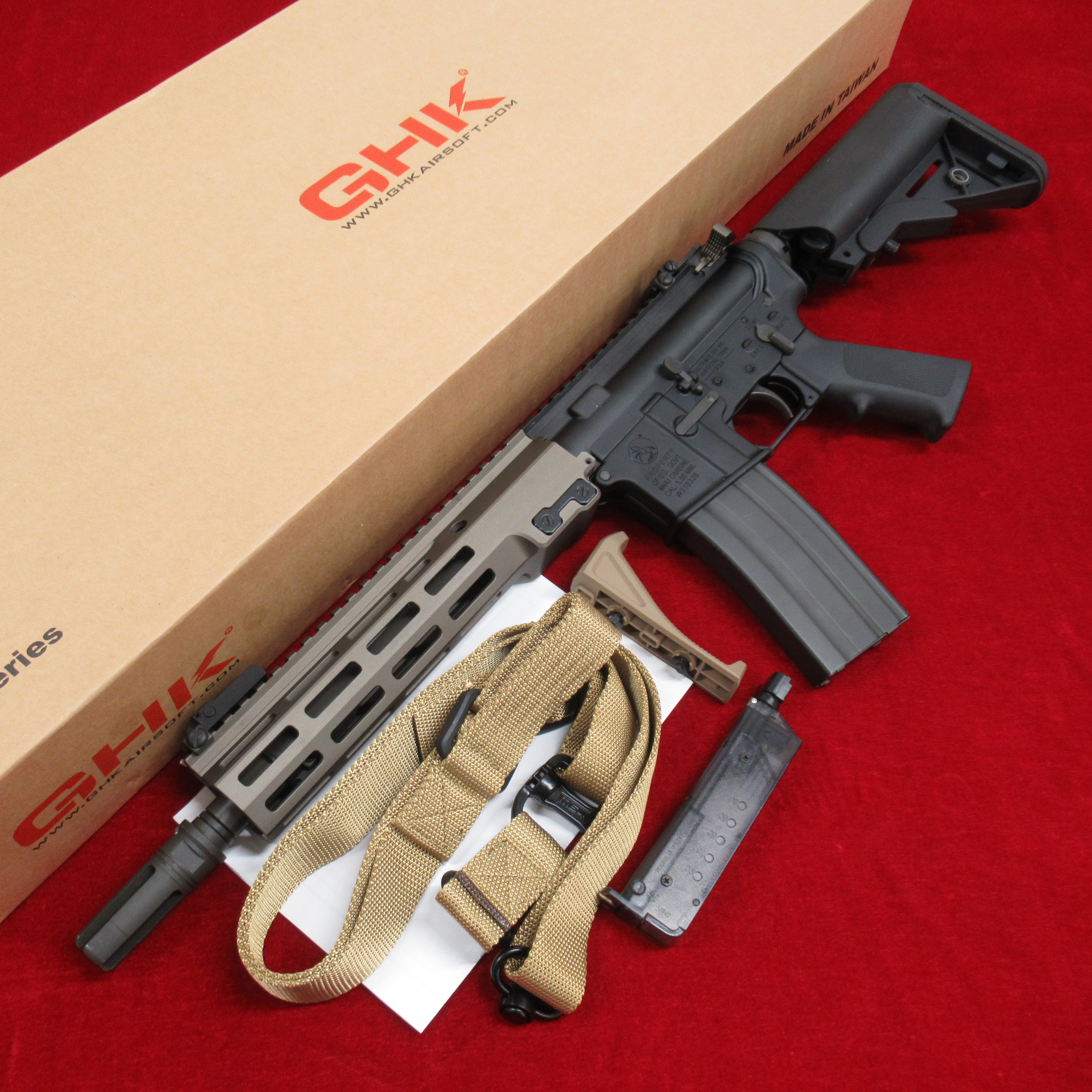 めぐ BEEP ゲームグッズ通販 / □ GHK GEISSELE SMR MK16 URG-I V3 CO2 ガス