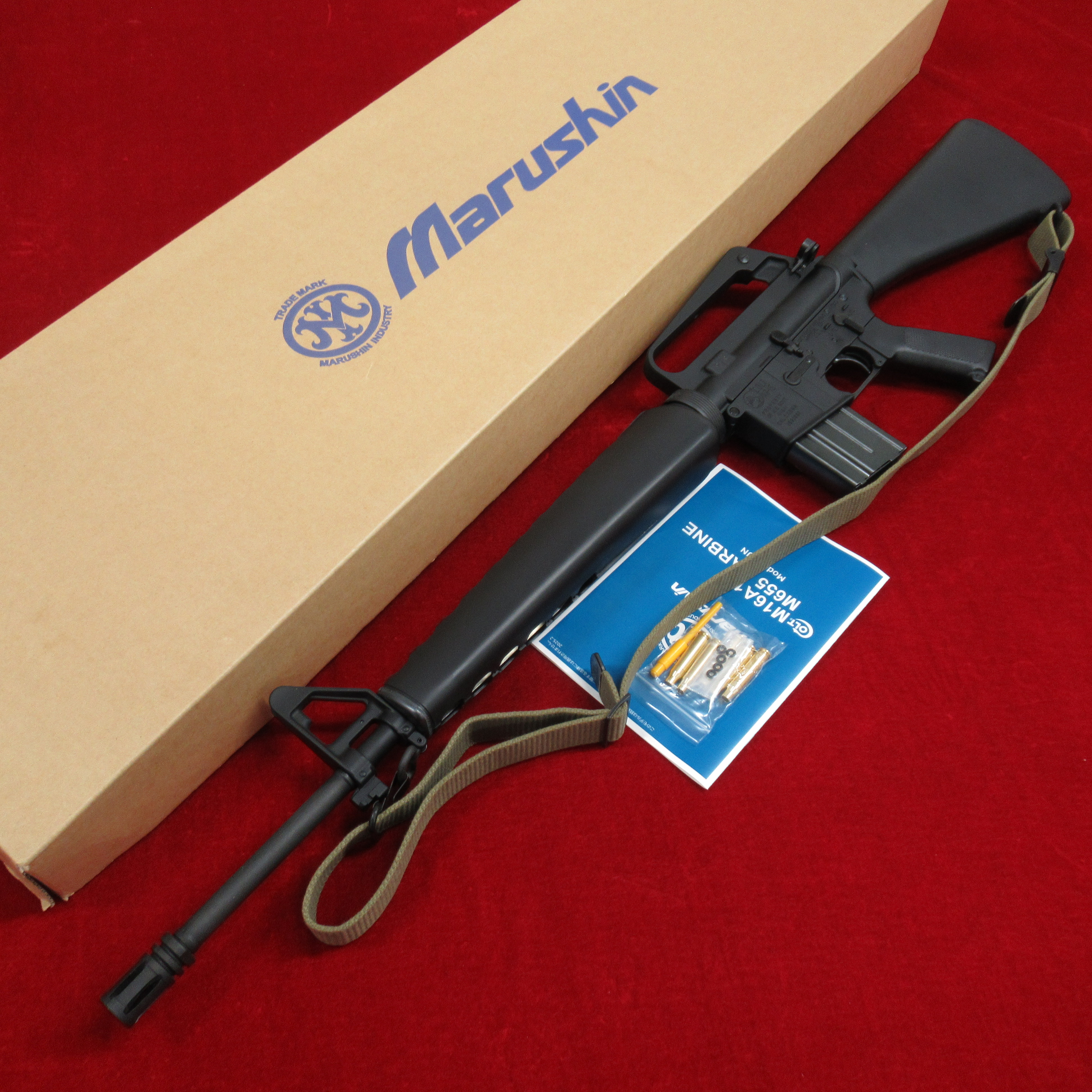 マルシン　M16A1 金属製モデルガン BEEP ゲームグッズ通販 / □ マルシン 金属製モデルガン M16A1 発火