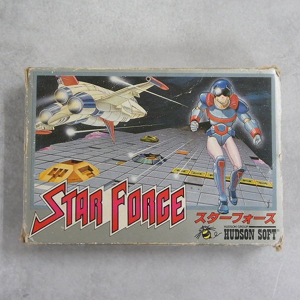 【中古ソフト】ファミコン｜スターフォース 箱付