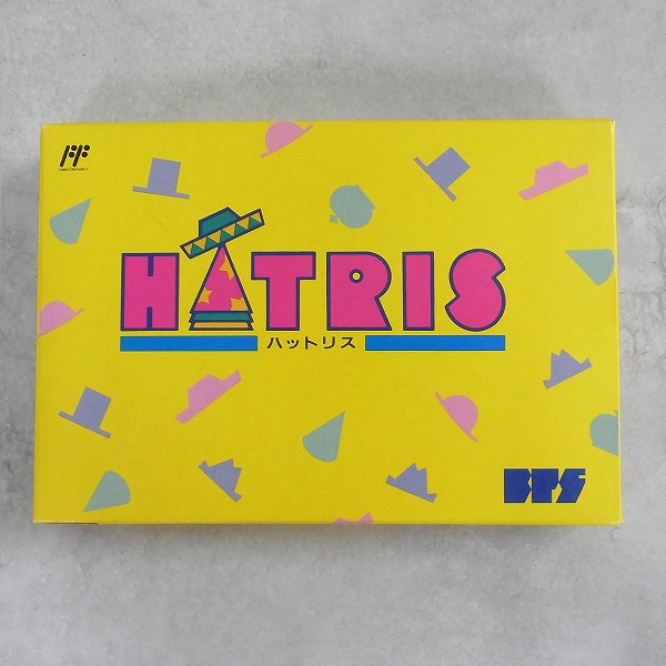 【中古ソフト】ファミコン｜ハットリス 箱付