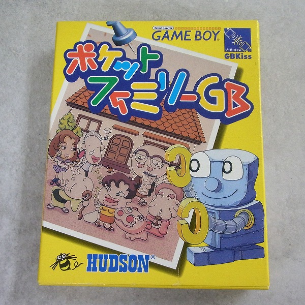 【中古ソフト】ゲームボーイ│ポケットファミリーGB 箱付