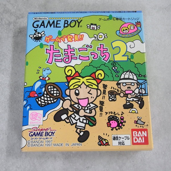 【中古ソフト】ゲームボーイ│ゲームで発見!たまごっち2  箱付