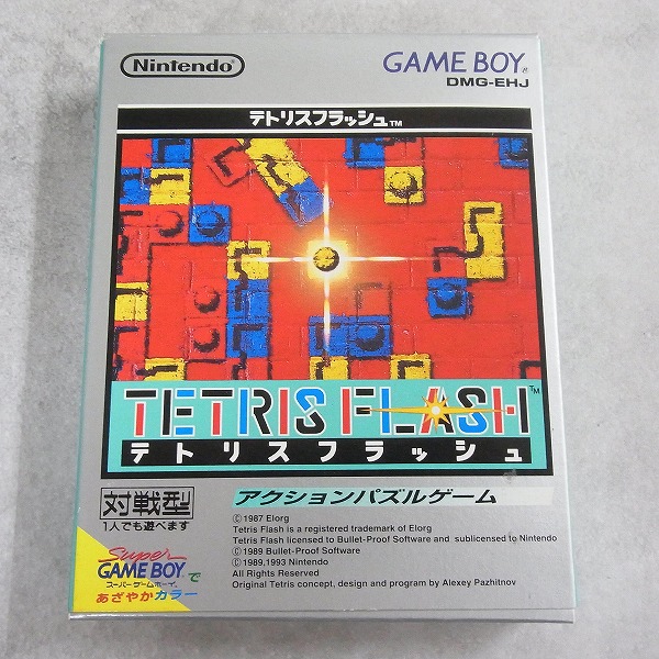 【中古ソフト】ゲームボーイ│テトリスフラッシュ  箱付