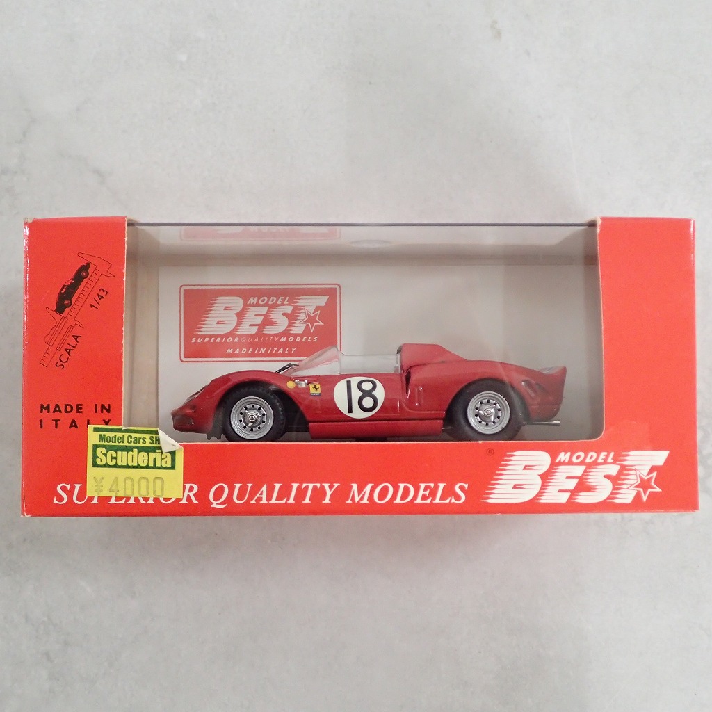 BEST MODEL 1/43 フェラーリ 365 P2 ル・マン 1965 #18 9021