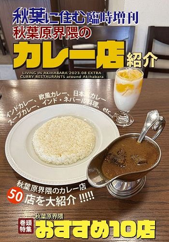 秋葉原界隈のカレー店紹介 / 秋葉に住む