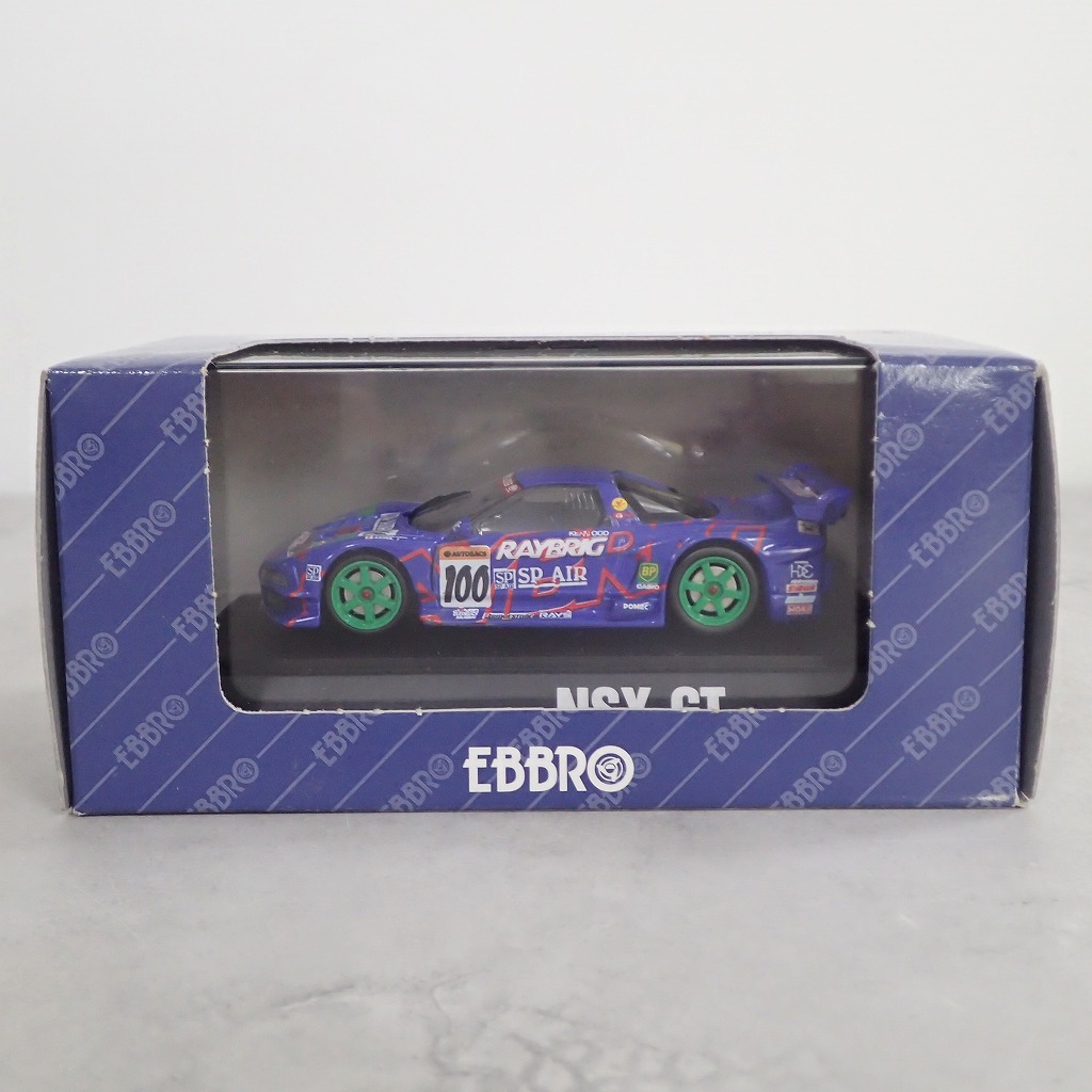 エブロ 1/43 RAYBRIG NSX ホンダ NSX-GT #100 25