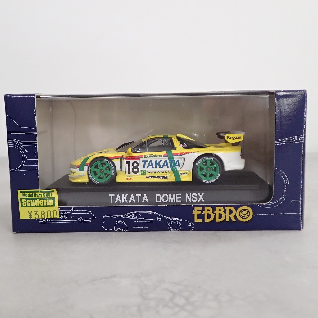 BEEP ゲームグッズ通販 / エブロ 1/43 TAKATA DOME NSX #18 JGTC 2000 127