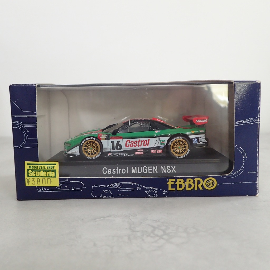 BEEP ゲームグッズ通販 / エブロ 1/43 CASTROL 無限 NSX #16 JGTC 2000 128
