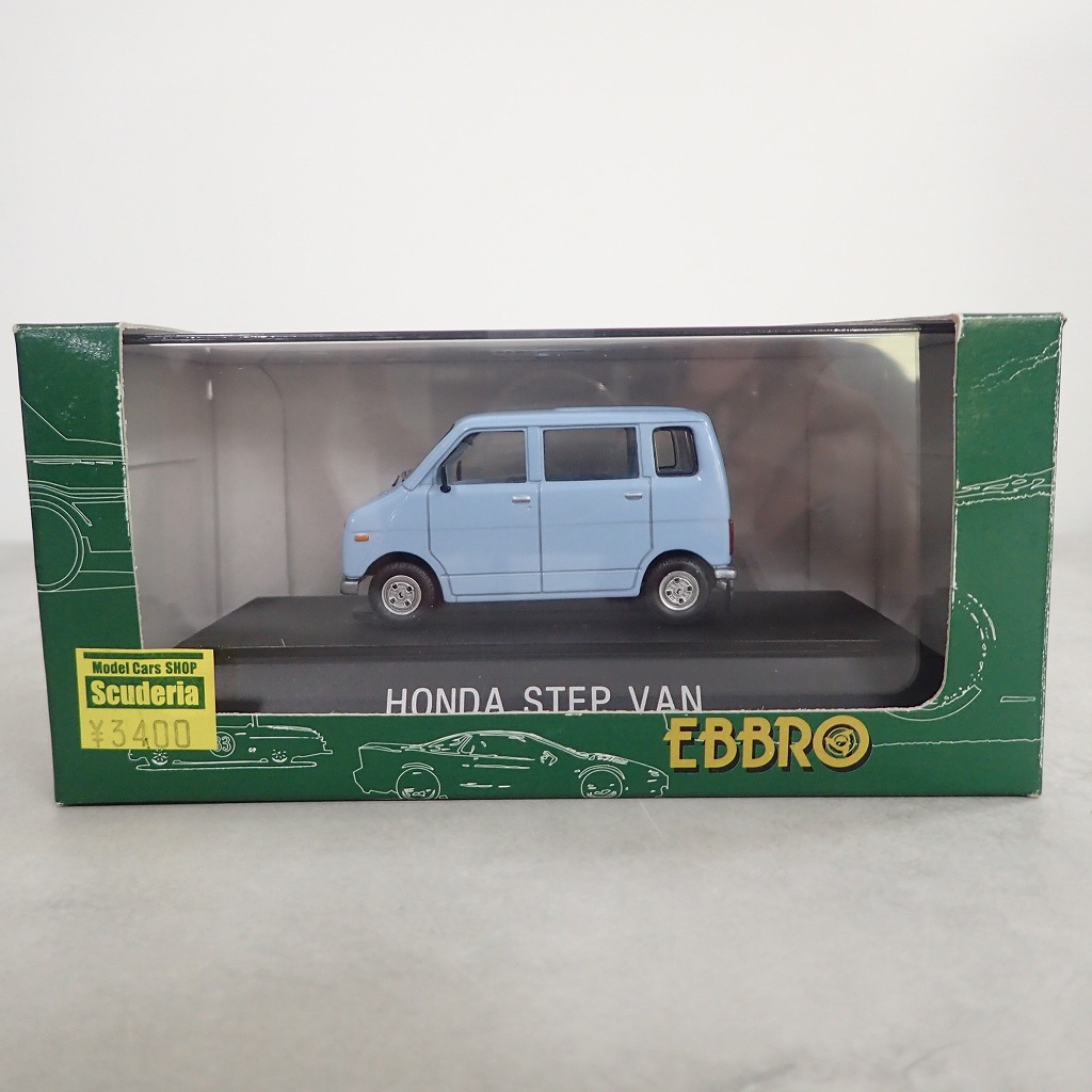 エブロ 1/43 ホンダ ステップバン ブルー OLDIES 131