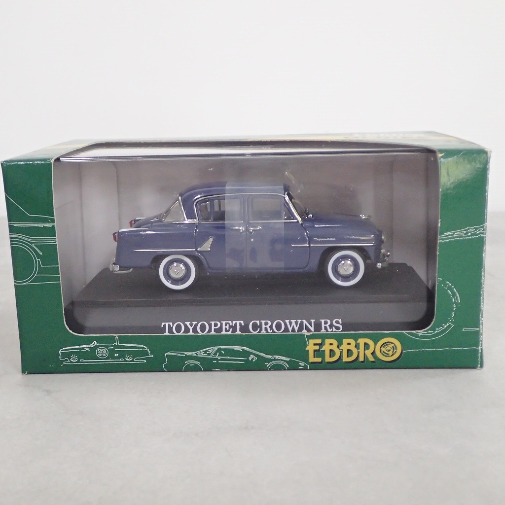 BEEP ゲームグッズ通販 / エブロ 1/43 トヨペット クラウンRS ブルー