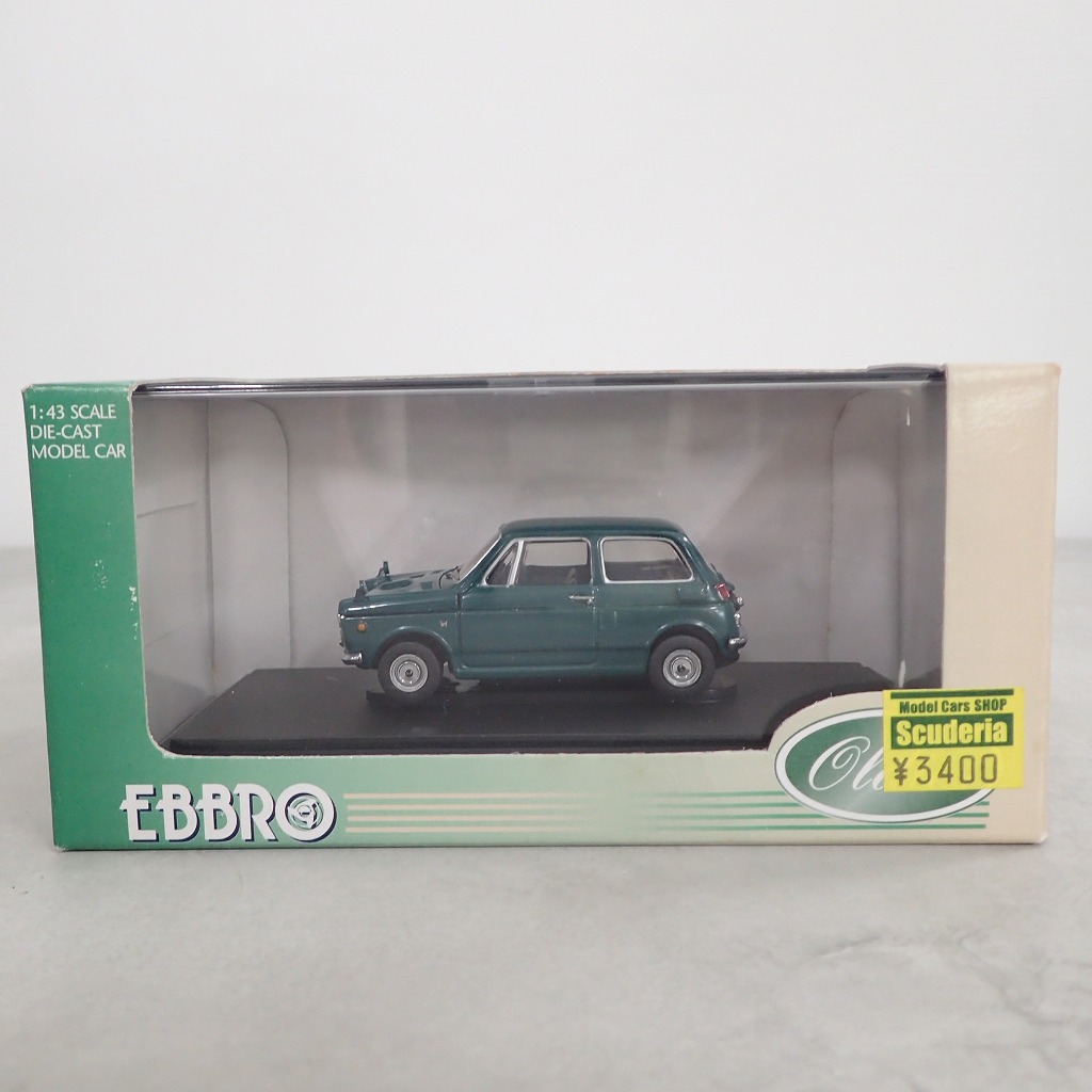 エブロ 1/43 ホンダ N600 1968 グリーン OLDIES 188