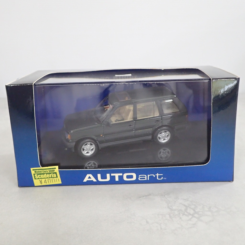 オートアート 1/43 レンジローバー 4.6 HSE メタリックグリーン 54801