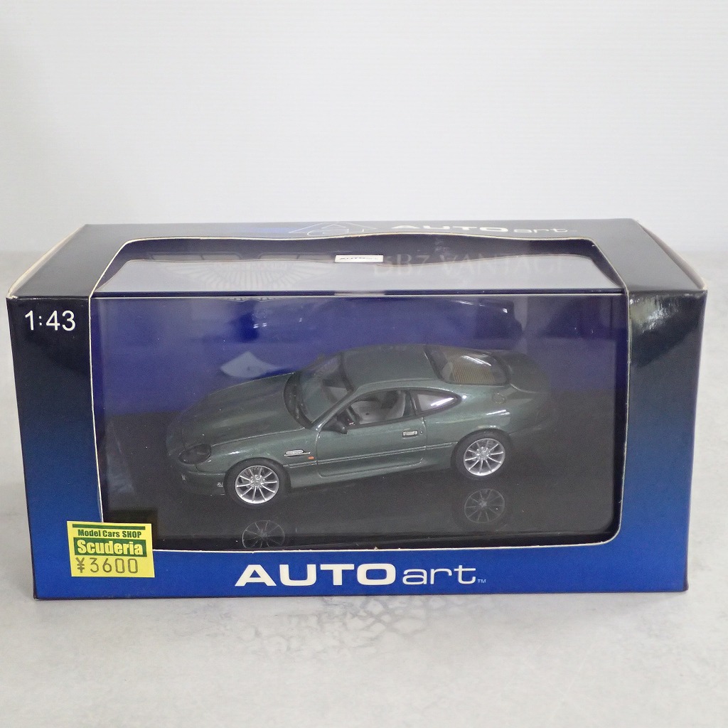オートアート 1/43 アストンマーチン DB7 グリーン 50204