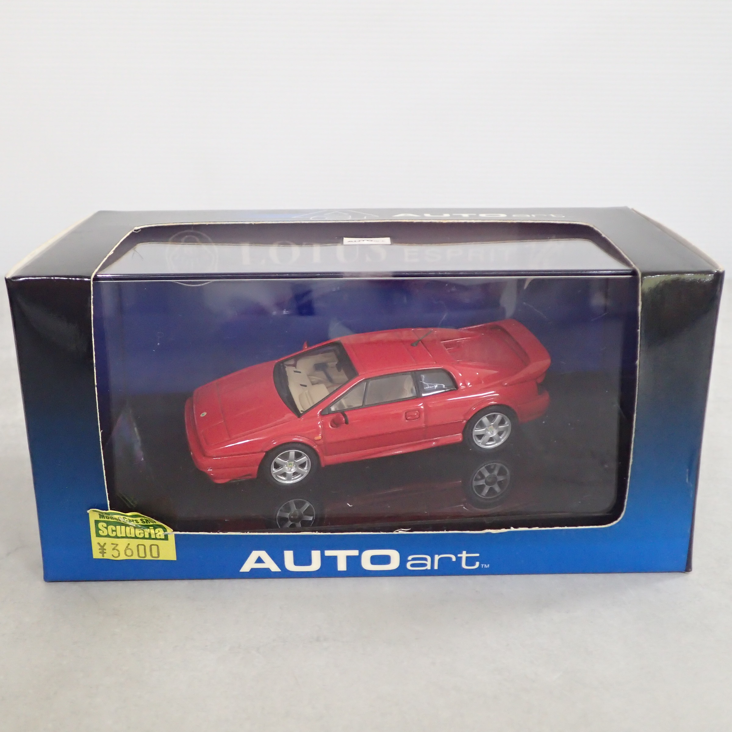 オートアート 1/43 ロータス エスプリ V8 1996 レッド 55401