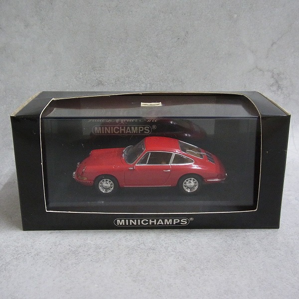 ミニチャンプス 1/43 ポルシェ 911 1964 レッド 430067121