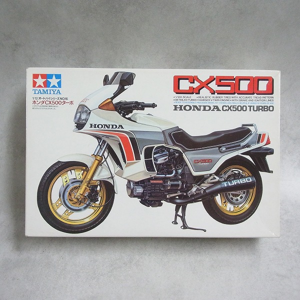 タミヤ 1/12 ホンダ CX500ターボ KIT NO.1416 小鹿
