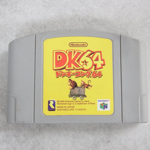 【中古ソフト】NINTENDO64│ドンキーコング64